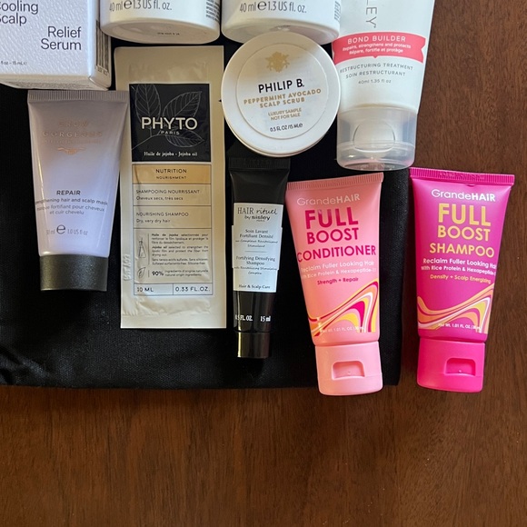 Best of Dermstore Hair Bundle. All Deluxe Sizes. Bag included. New With Tags. - Picture 3 of 4